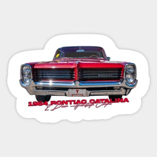 1964 Pontiac Catalina 2 Door Hardtop Coupe Sticker